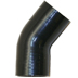 1.0" Silicone 45� Elbow, Black