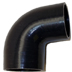 Silicone Reducer, 90� bend - 2.25" to 2.0" - Black