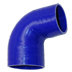 Silicone Reducer, 90� bend - 2.25" to 2.0" - Blue