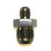 AN Male to Male Reducer, -10 AN to -6 AN Black