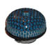 Foam Style Air Filter - blue, 2.5" inlet