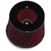 Dual-Cone Air Filter - black, 2.5" inlet