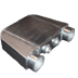 Water to Air Intercooler - 16"x12.5"x4.5" - S/S I/O (Type 5)