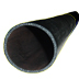 1.0" Silicone 2' Straight Hose, Black