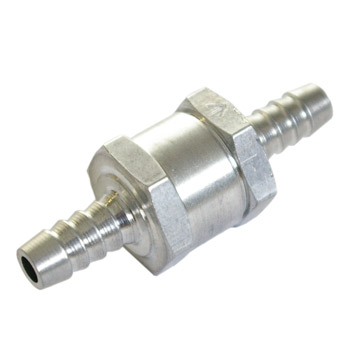 One way discount check valve