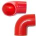 2.25" Silicone 90° Elbow, Red