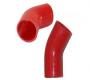 3.5" Silicone 45� Elbow, Red