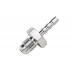 AN to Barbed Fitting Adaptor, -8 AN to 8mm Silver