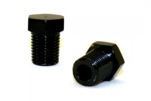NPT Plug, 3/8" NPT Black