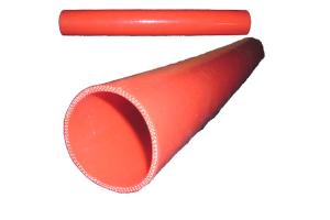 3.0" Silicone 2' Straight Hose, Red